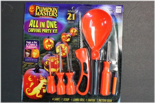 Festive Fall Fun: Pumpkin Carving Kit with 14 Patterns