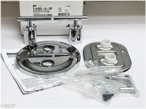 Purist Lever Chrome Valve Trim