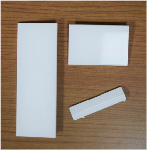 Fresh White Door Slot Covers and Tools for Nintendo Wii Console