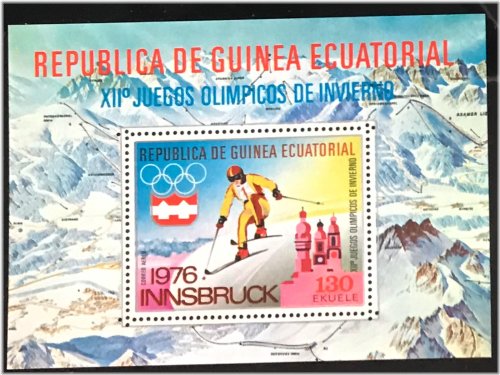 Equatorial Guinea Olympic Stamps Collection
