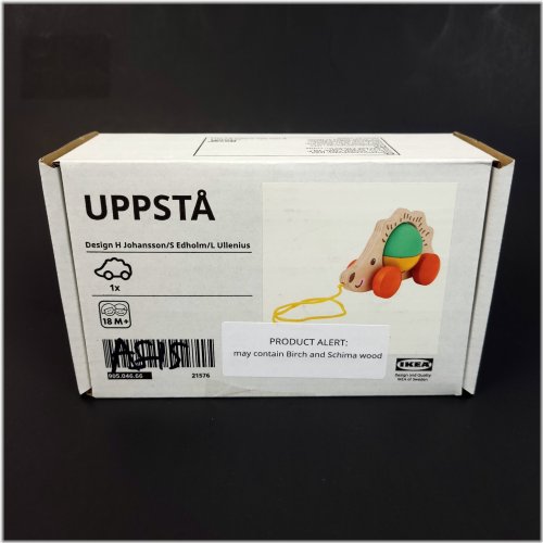 Retro Revival Wooden Pull Hedgehog Toy