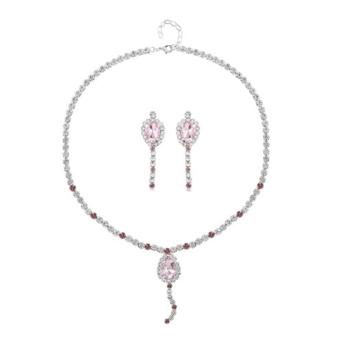 Crystal Blush Jewelry Set