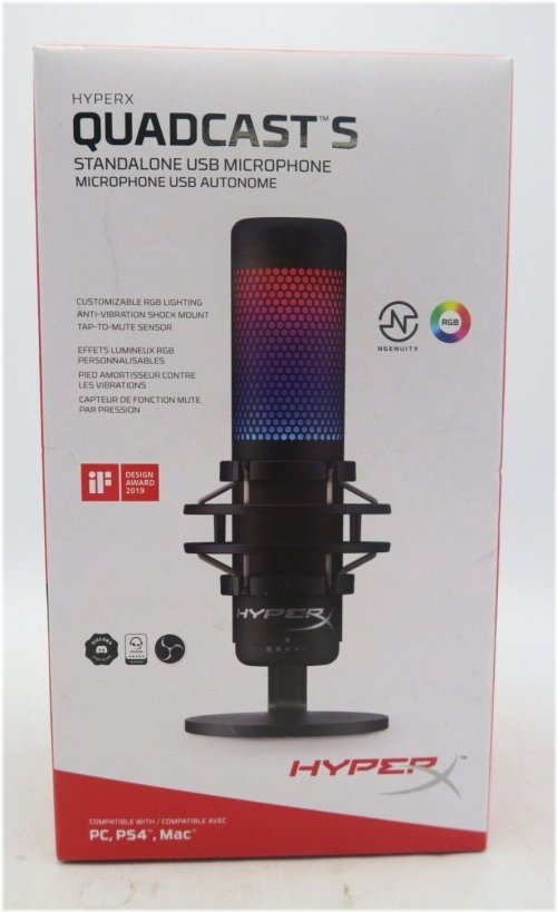 Quadcast USB Microphone by HyperX