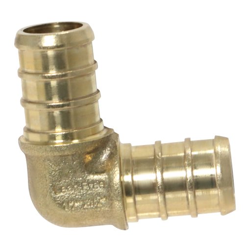 Brass Crimp Elbow Set