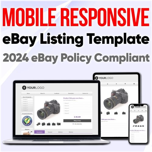 AuctionPro 2021: Professional and Responsive eBay Listing Template