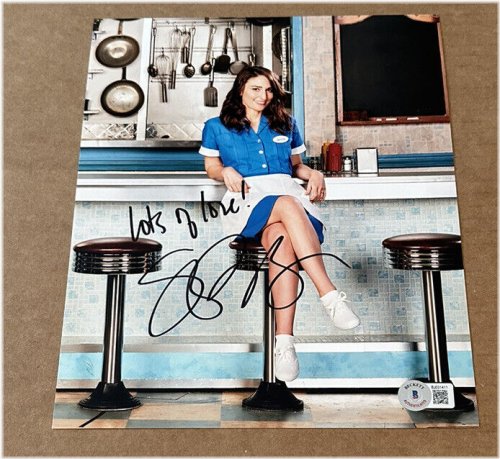 Theatrical Treasures: Sara Bareilles Autographed Waitress Musical 8x10 Photo