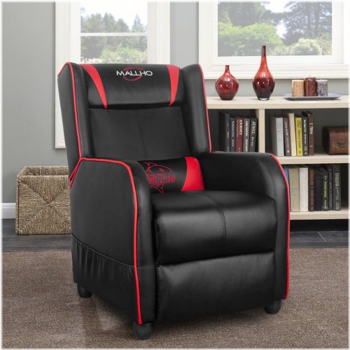 Arctic Comfort Recliner: Vibratory Ergonomic Lounge Chair in PU Leather