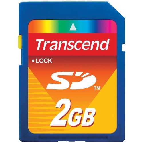 Transcend 2GB SD Flash Memory Card