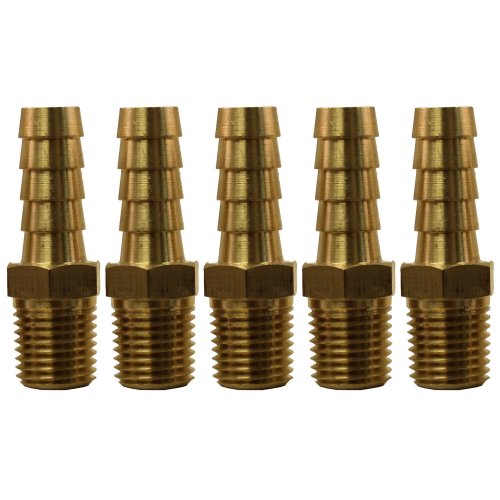 Brass Hose Fitting Set (Pack of 5)