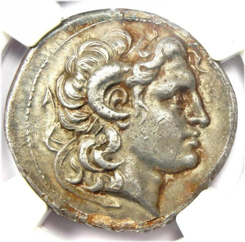 Lysimachus Tetradrachm 305-281 BC - NGC Choice XF