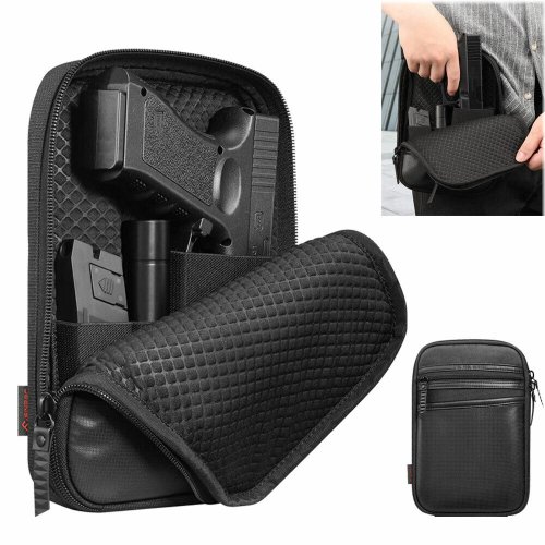 Stealth Pack: Belt-Looped Gun Pouch for Concealed Carry