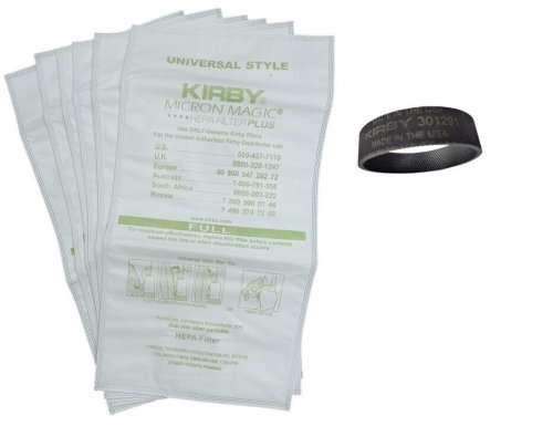 Kirby Vacuum Bag and Belt Set