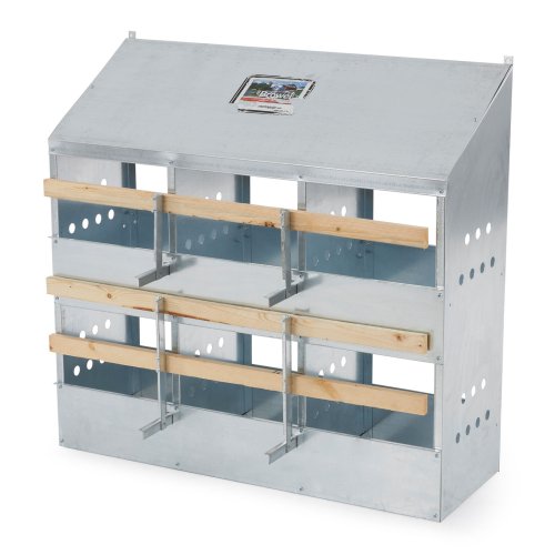 Galvanized Steel Poultry Nest Box for Chicken Brooding