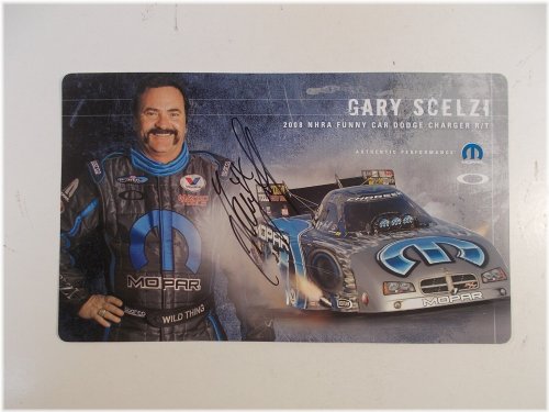 NHRA Racing Legends Autographed Collectible