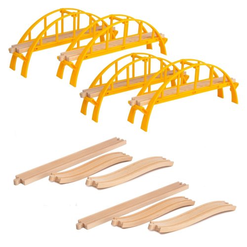 Wooden Railway Arch Bridge
