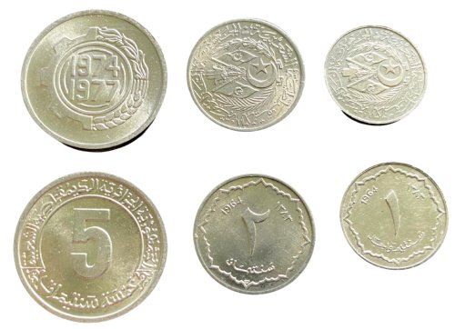 Algeria Centimes Trio