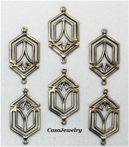 Celtic Gold Ring Connector Set