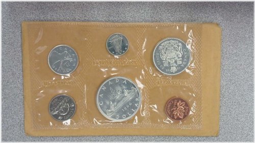 Canadian Silver Uncirculated Coin Set - 1966 Edition