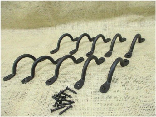 Rustic Iron Bin Pulls