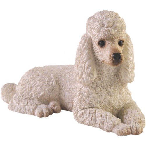 White Poodle Sculpture by Sandicast