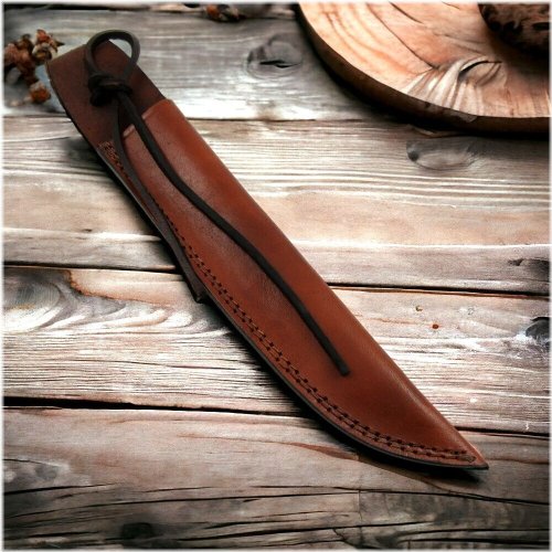 Rustic Leather Blade Cover