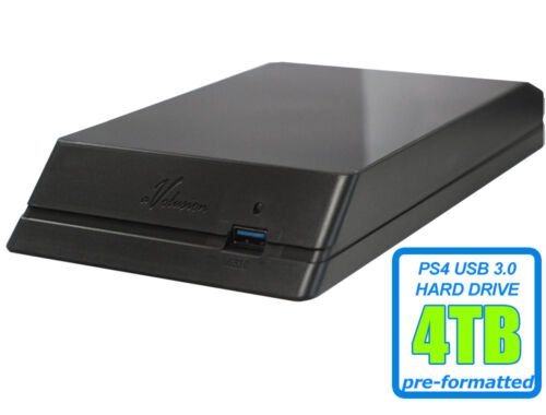 4TB External Hard Drive for Gaming Consoles