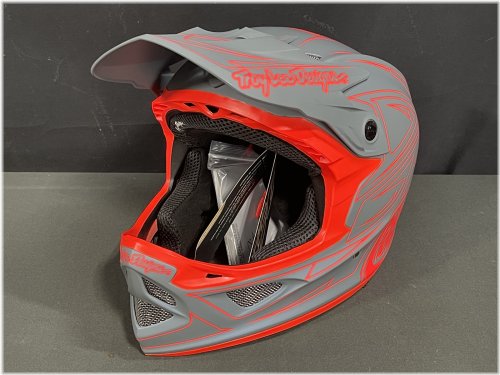 Fiberlite Unisex Medium Helmet Grey & Red
