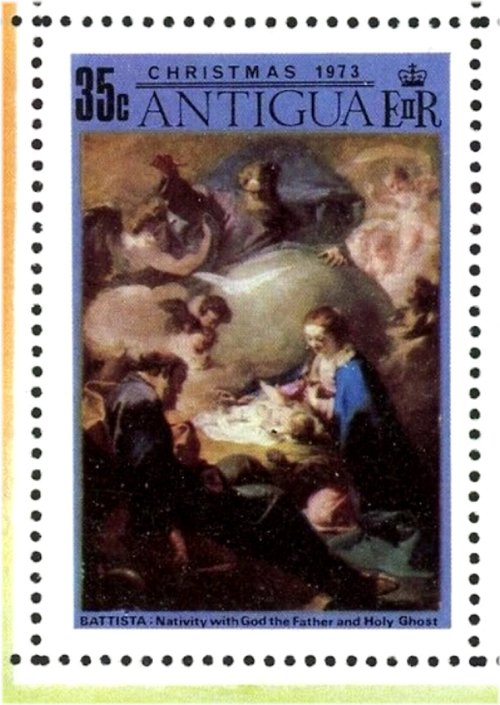 Sacred Nativity Stamp Collection