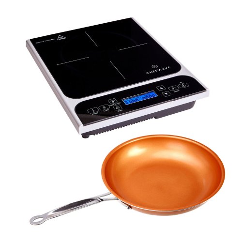 PrecisionPro Induction Cooktop with Safety Lock and Bonus Fry Pan