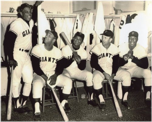 Legends of the Diamond: San Francisco Giants Vintage 8x10 Photo