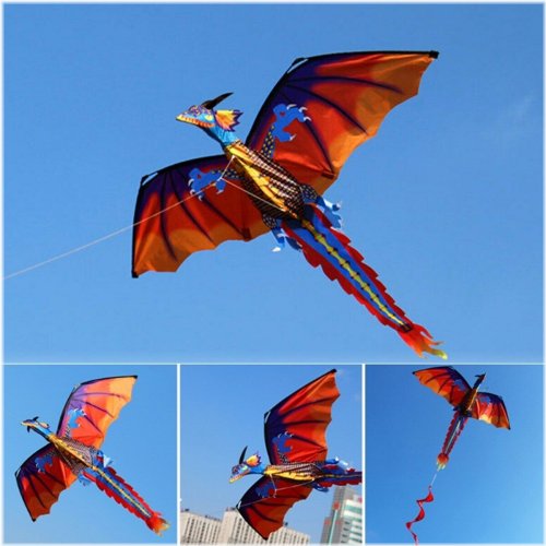 Dragonflyer Kite - 3D Single Line Outdoor Fun for All Ages