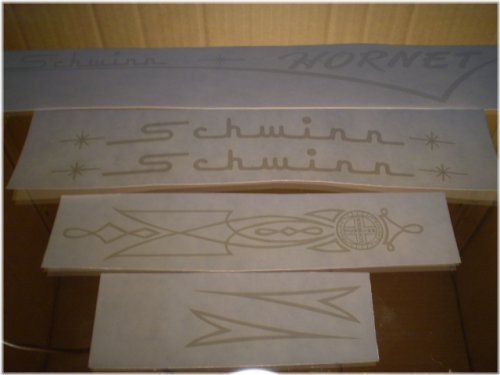 Snowy Peak Decal Set for 26" Bicycles