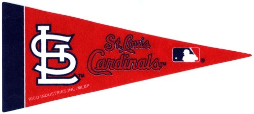 Cardinals Baseball Team Mini Pennant