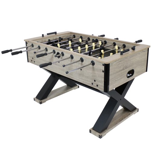 Distressed Wood Look Foosball Table by Sunnydaze
