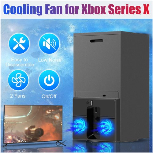 Xbox Series X ChillMate: External USB Cooling Fan and Accessories