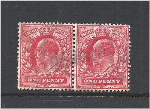 King Edward VII Carmine Rose Pair