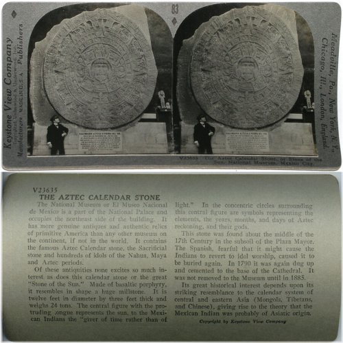 Aztec Calendar Stone Viewfinder Set