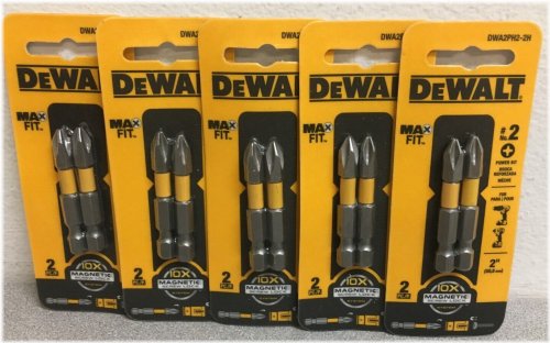 Power Bit Set - 5 Pack of 2