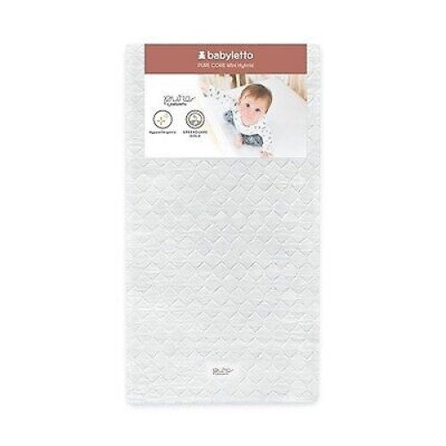 Pure Core Mini Crib Mattress with Waterproof Cover by Babyletto