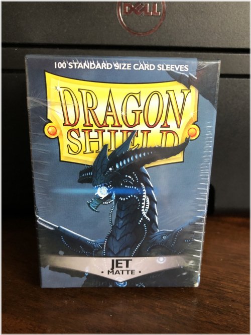 Jet Matte Dragon Shield Pack