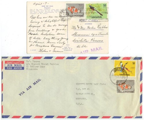 Early Independent Singapore Covers Collection