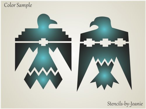 Desert Thunder Stencils