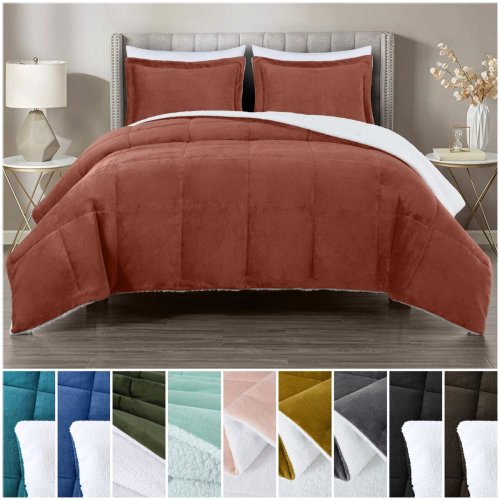 Ultra-Soft Reversible Comforter Set