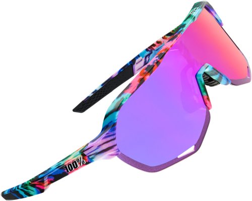 S2 Tie Dye Purple Multi Mirror Lens Sunglasses