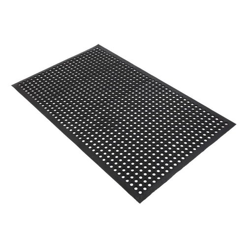 Drainage Rubber Floor Mat for Home and Restaurant Use