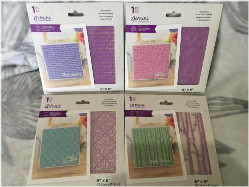 Gemini Background Embossing Bundle by Crafter's Companion