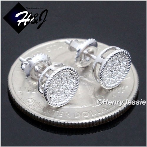 Silver Spark Studs