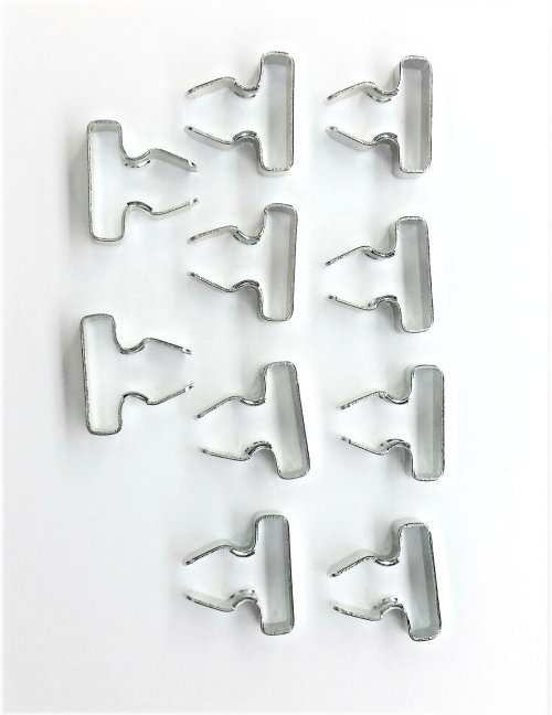 Metal Clip Fastener Set