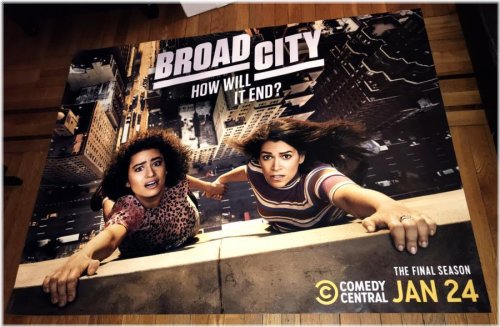 Broad City Farewell Subway Poster (2019)