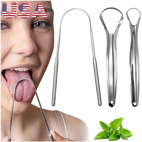 FreshBreath Steel Scraper